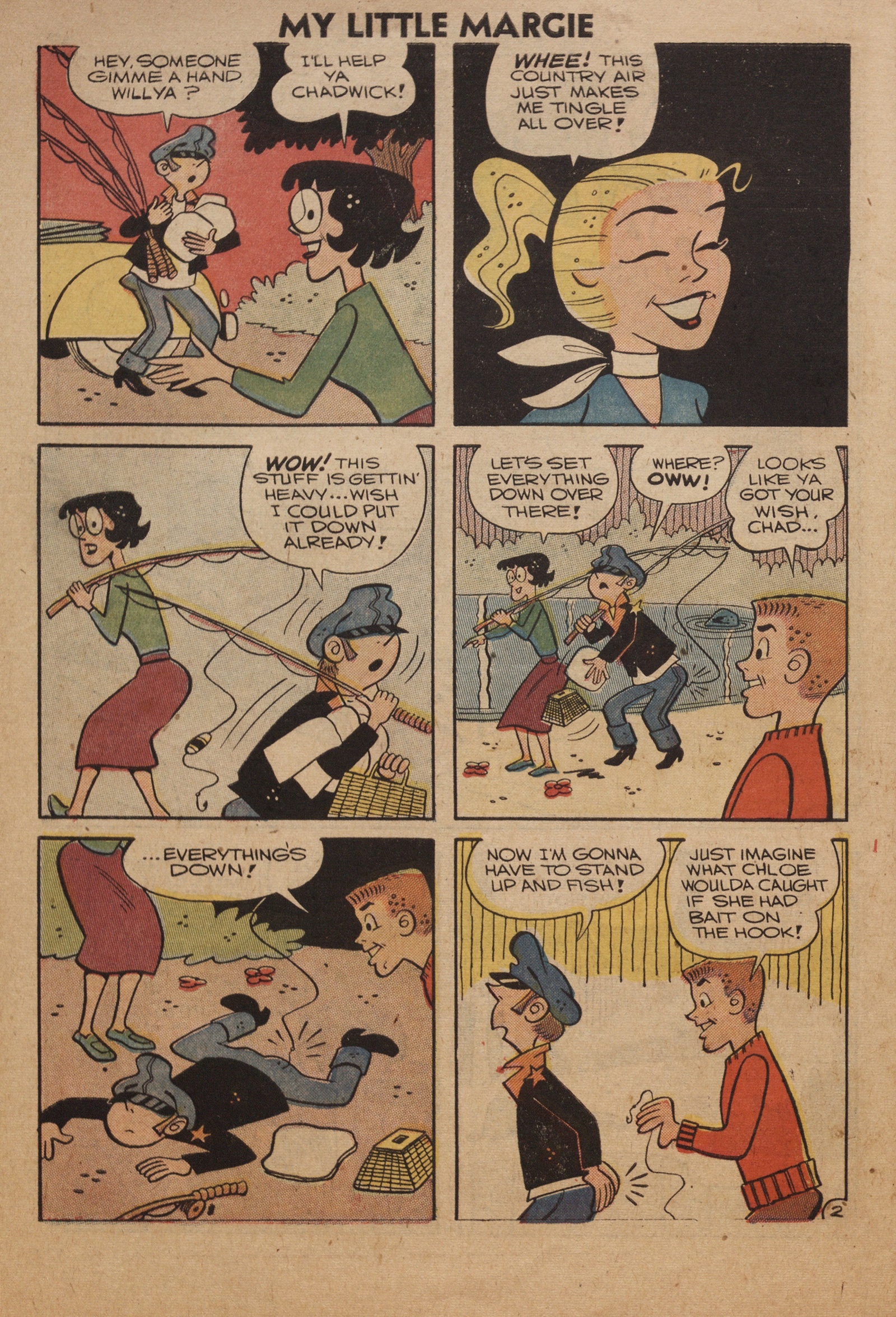 Read online My Little Margie (1954) comic -  Issue #15 - 30