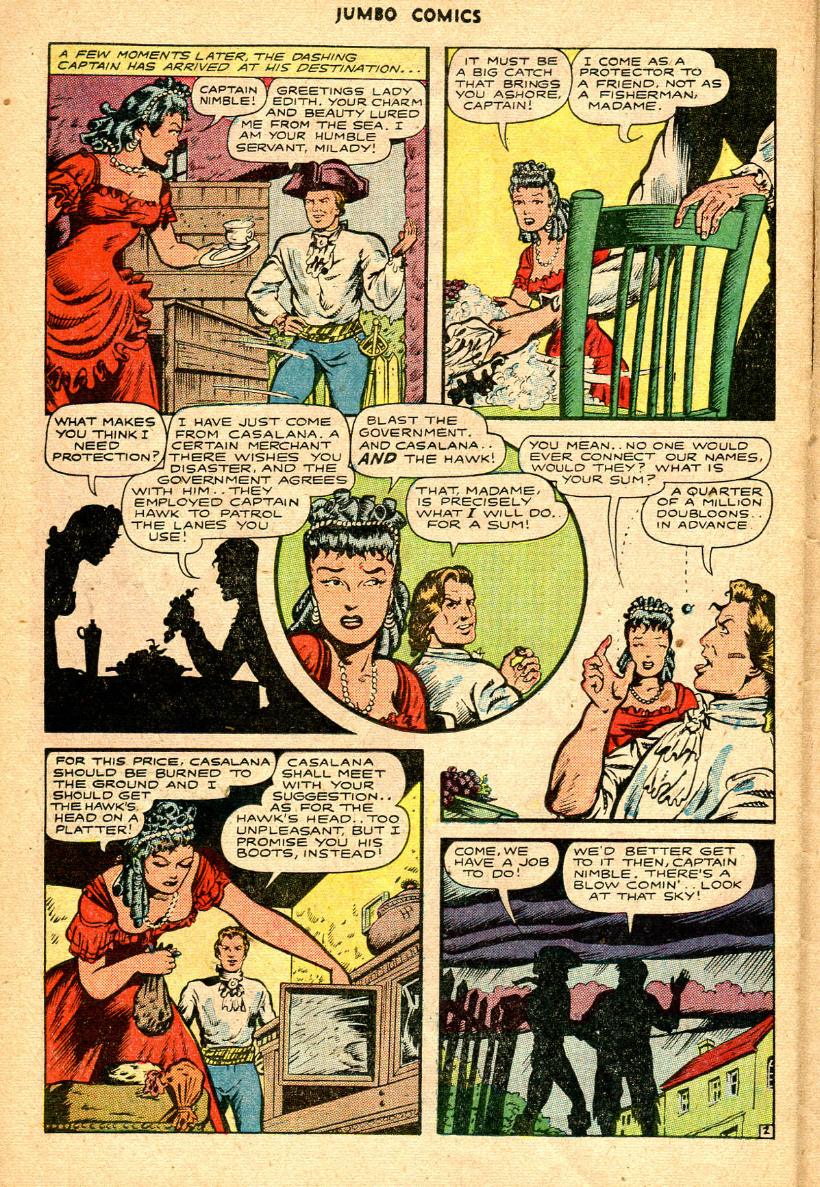 Read online Jumbo Comics comic -  Issue #85 - 38