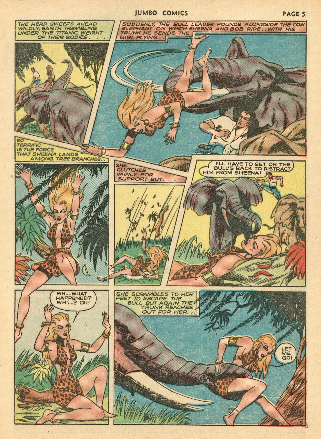Read online Jumbo Comics comic -  Issue #29 - 7