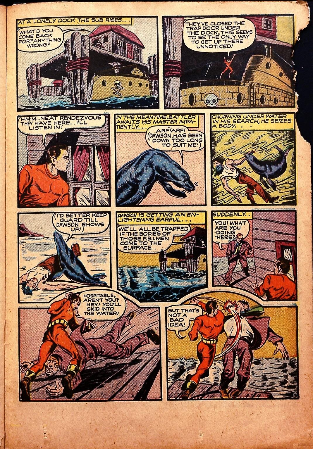 Read online Captain Flight Comics comic -  Issue #10 - 36