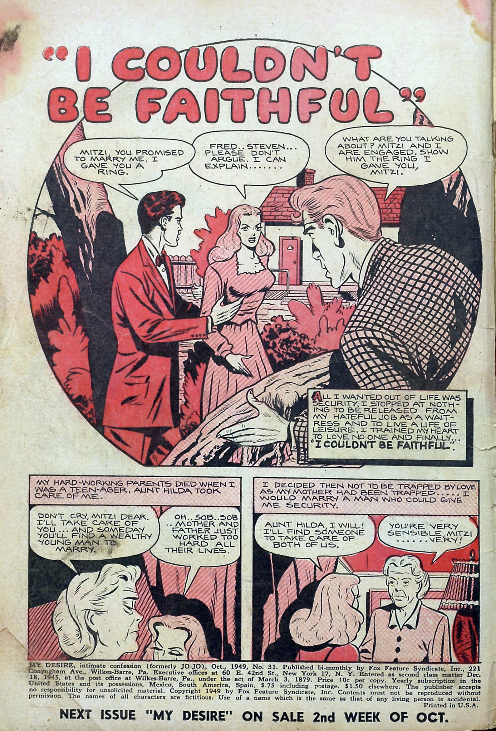 Read online My Desire Intimate Confessions comic -  Issue #1 - 2