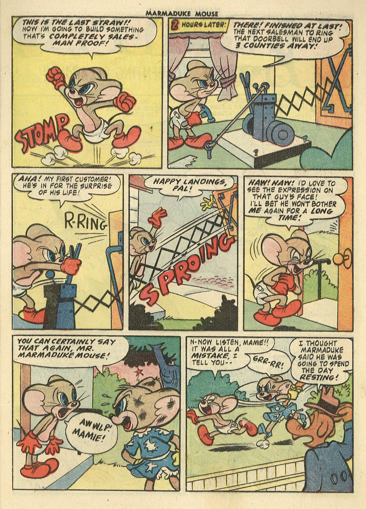 Read online Marmaduke Mouse comic -  Issue #49 - 7