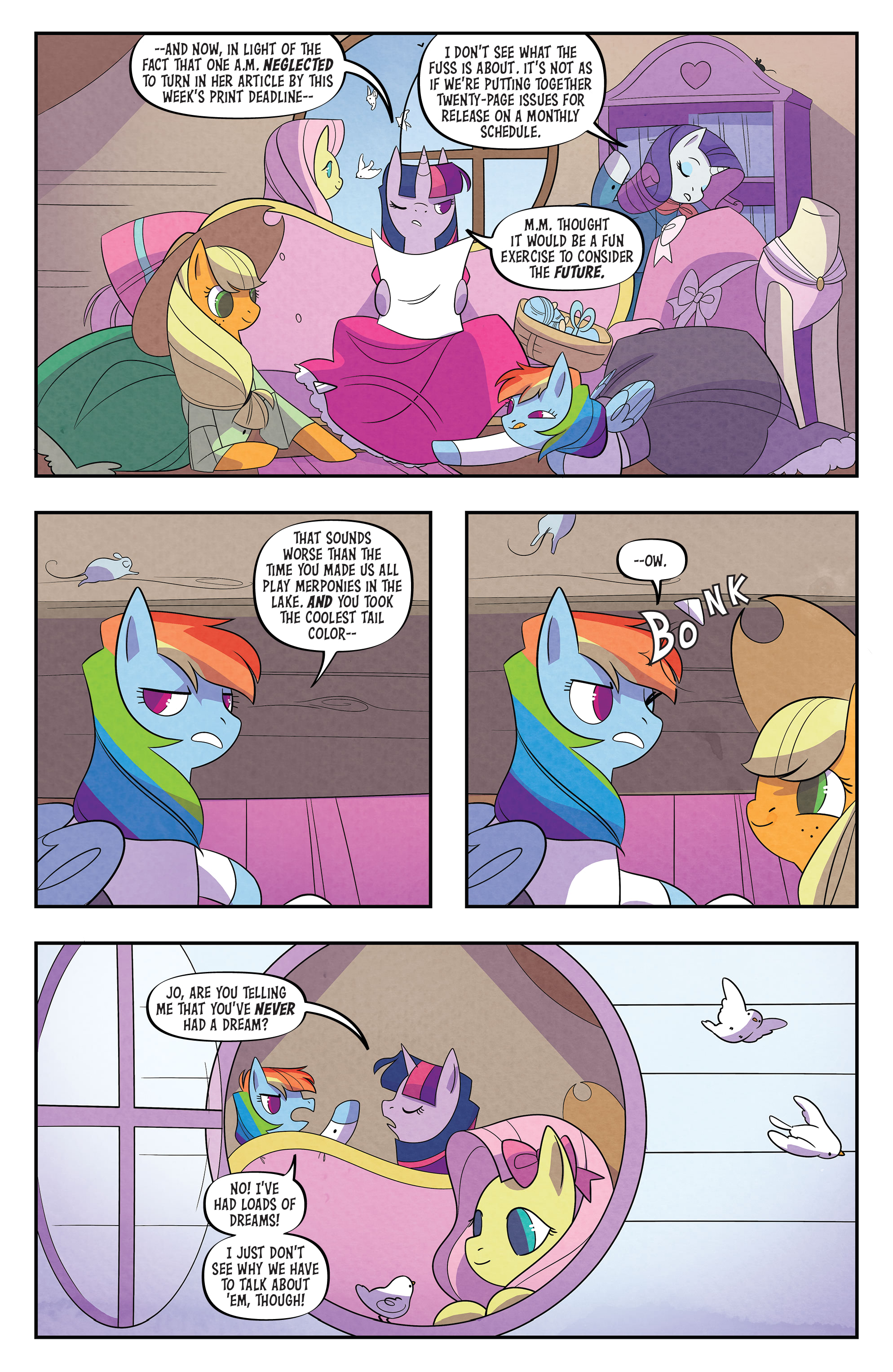 Read online My Little Pony: Classics Reimagined - Little Fillies comic -  Issue #3 - 3