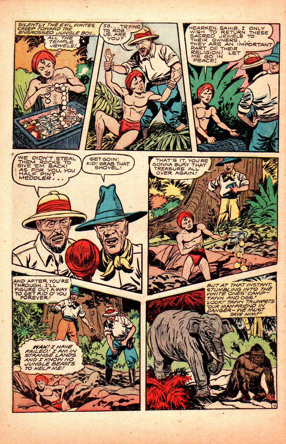 Read online Wambi Jungle Boy comic -  Issue #6 - 48