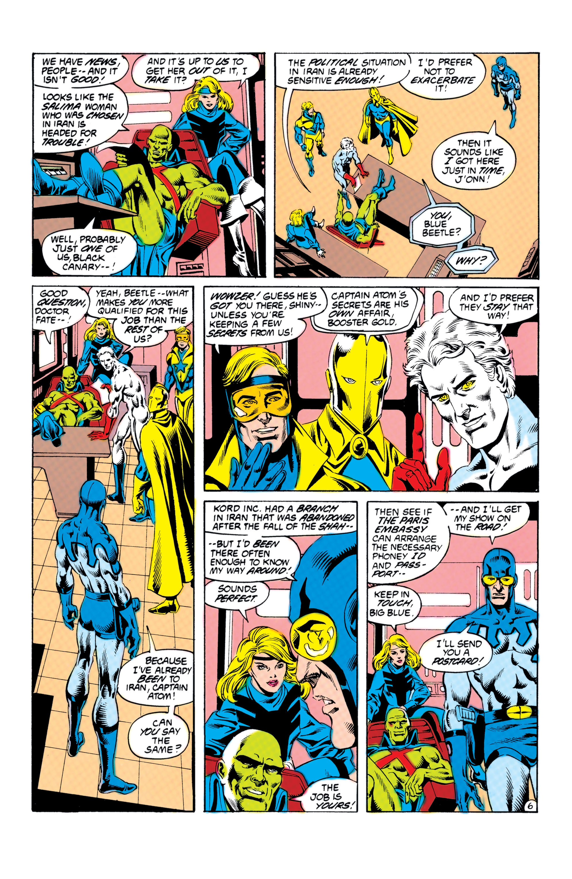 Read online Blue Beetle (1986) comic -  Issue #20 - 7