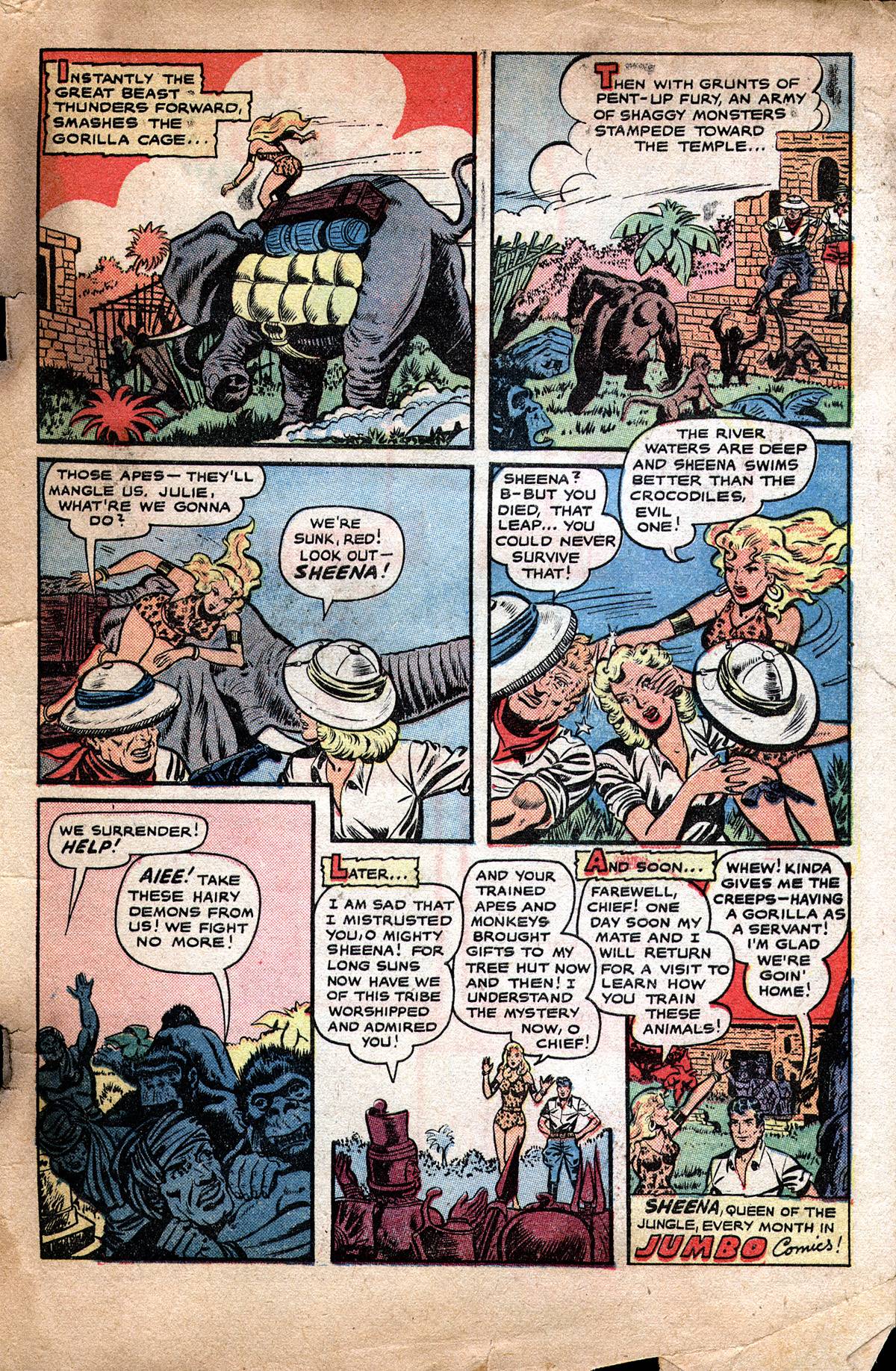 Read online Jumbo Comics comic -  Issue #149 - 49
