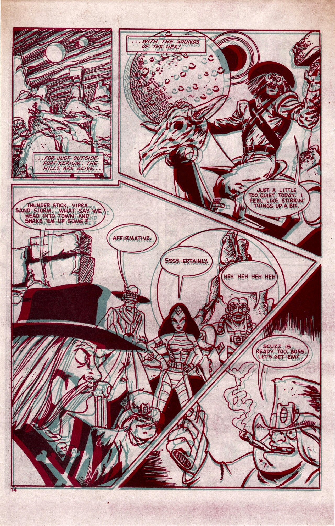 Read online Blackthorne 3-D Series comic -  Issue #27 - 16