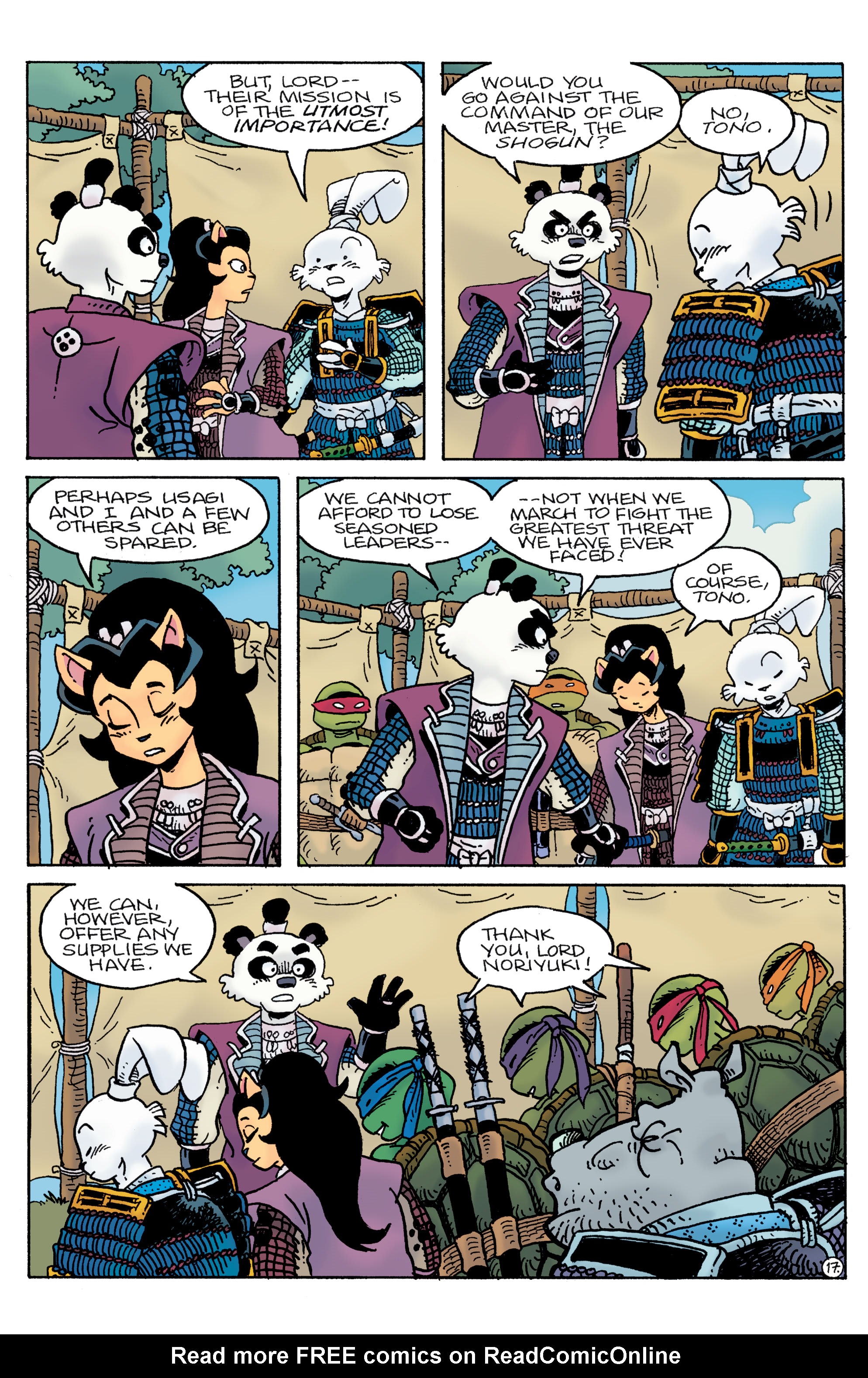 Read online Teenage Mutant Ninja Turtles/Usagi Yojimbo: WhereWhen comic -  Issue #2 - 19