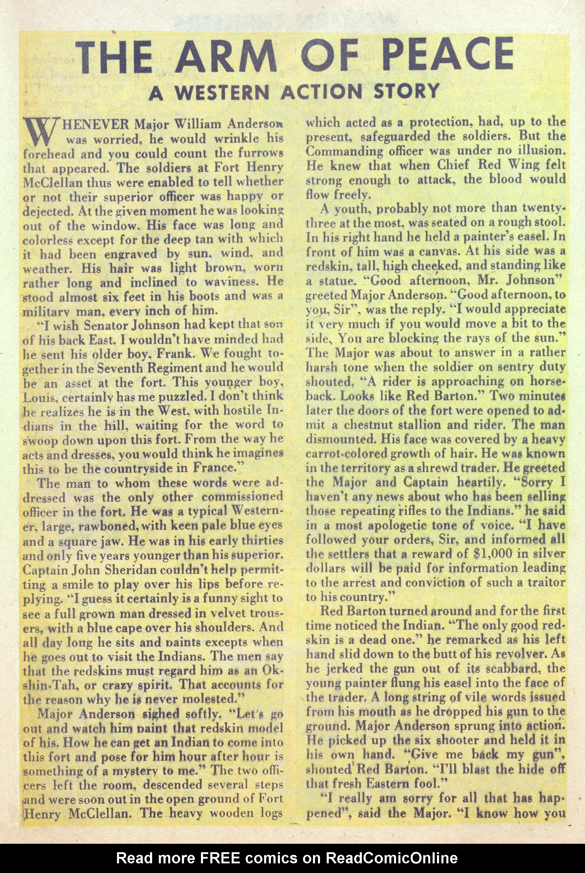 Read online Western Thrillers (1948) comic -  Issue #6 - 22