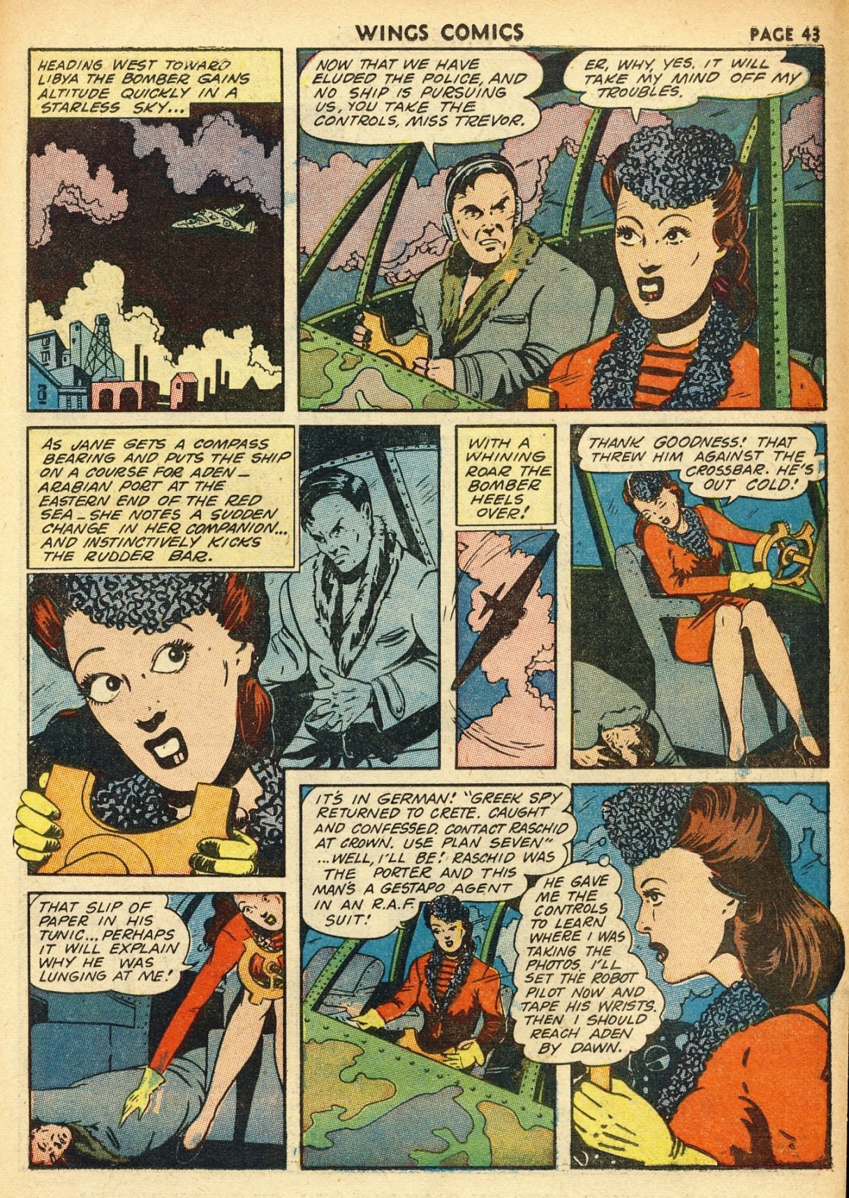 Read online Wings Comics comic -  Issue #32 - 45