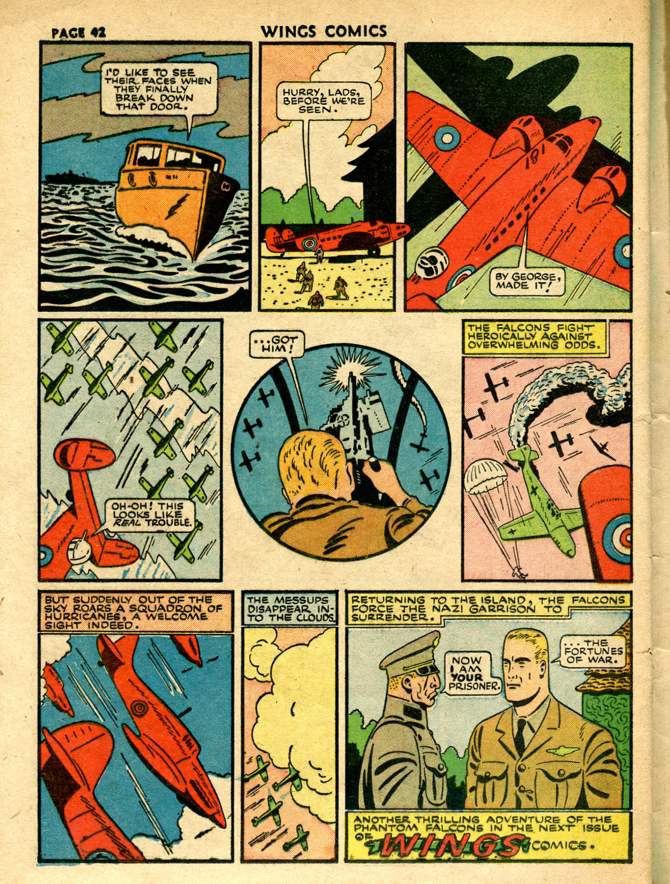 Read online Wings Comics comic -  Issue #15 - 44