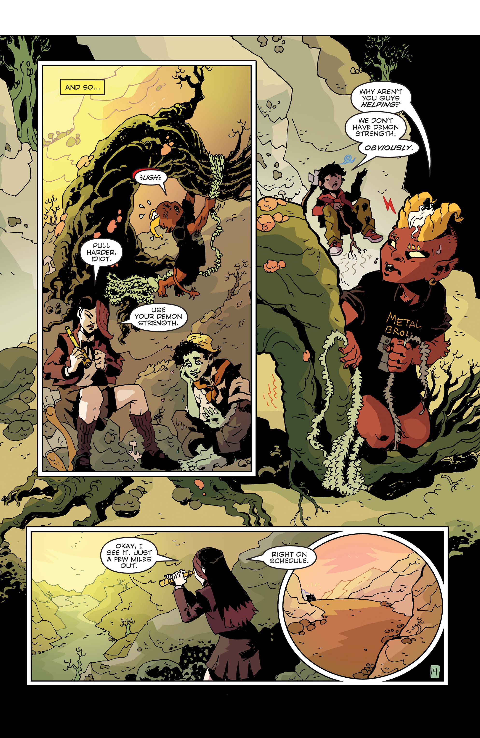 Read online In Hell We Fight! comic -  Issue #1 - 17