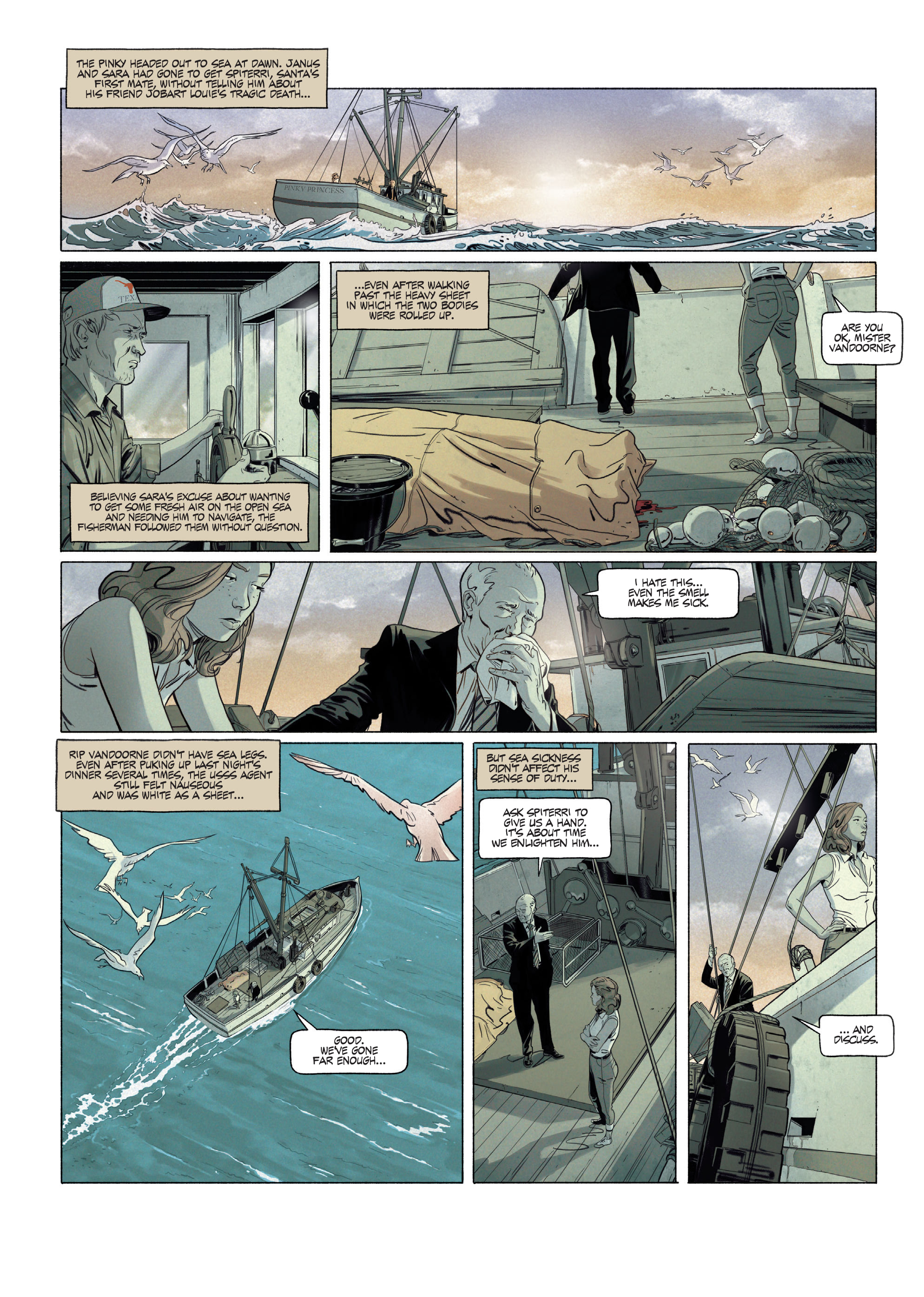 Read online Sara Lone comic -  Issue #1 - 40