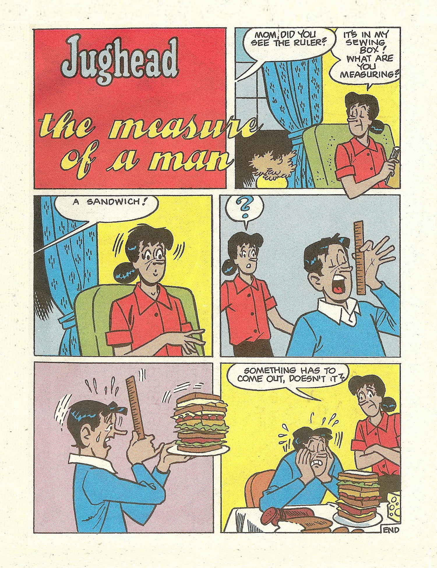 Read online Jughead Jones Comics Digest comic -  Issue #77 - 17