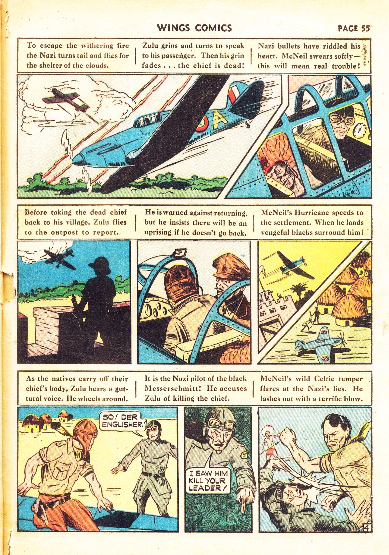 Read online Wings Comics comic -  Issue #11 - 57