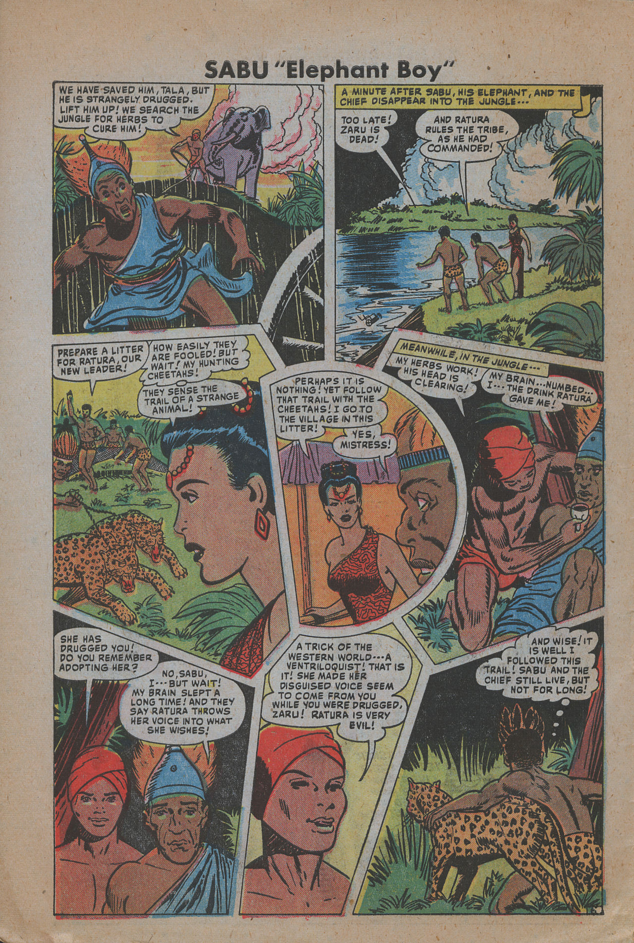 Read online Sabu: Elephant Boy comic -  Issue #2 - 30
