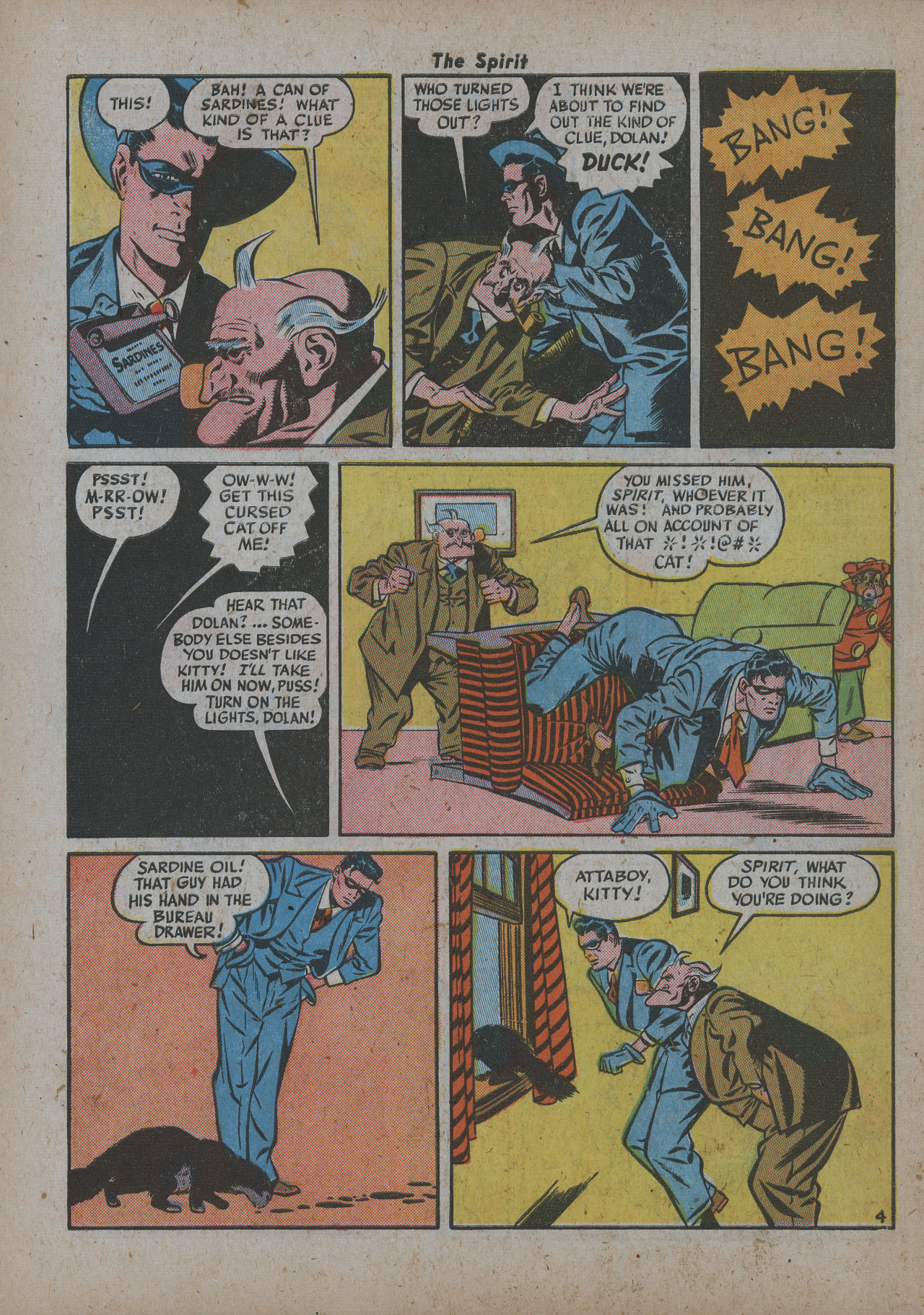 Read online The Spirit (1944) comic -  Issue #16 - 6