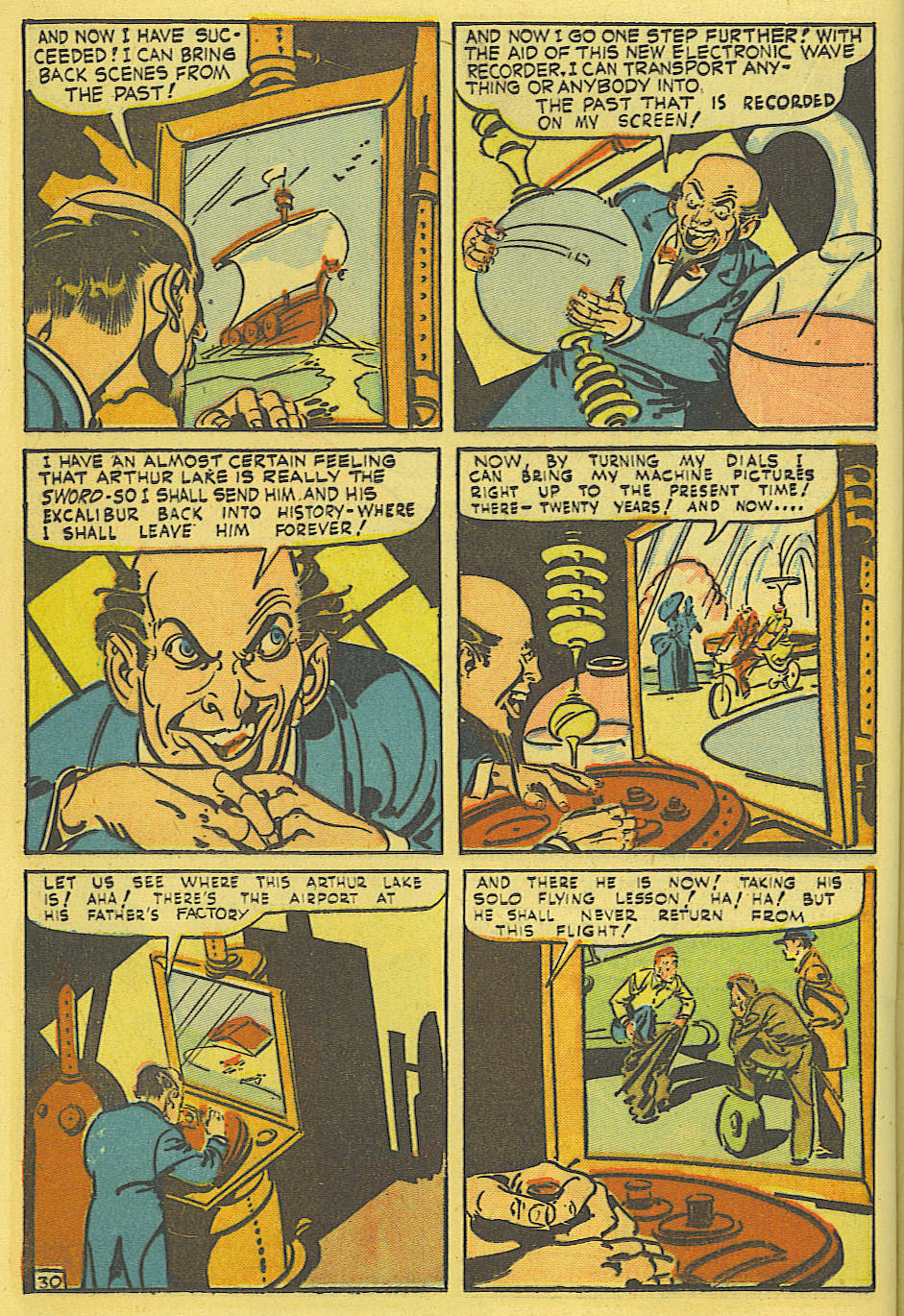 Read online Super-Mystery Comics comic -  Issue #24 - 31