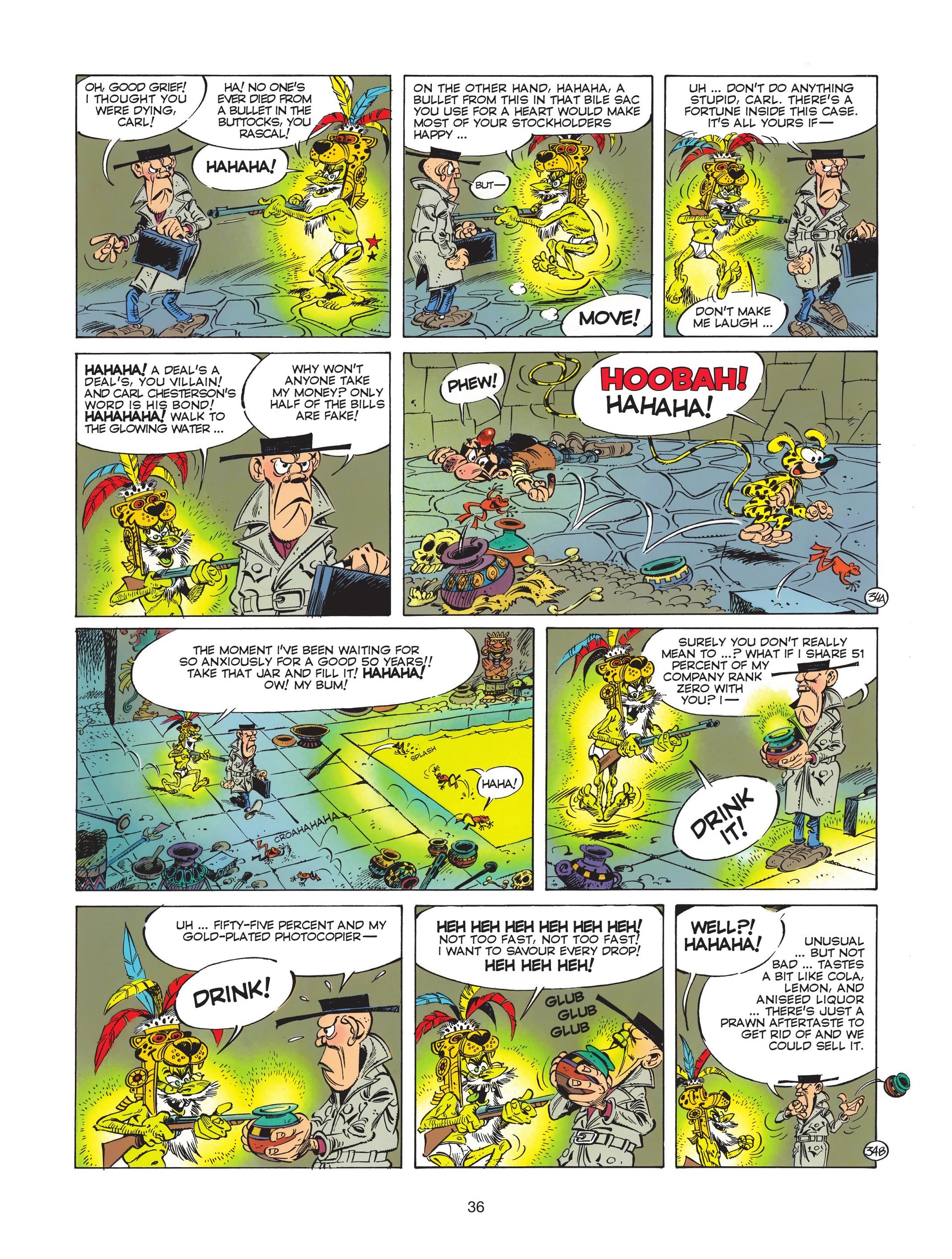 Read online Marsupilami comic -  Issue #8 - 38