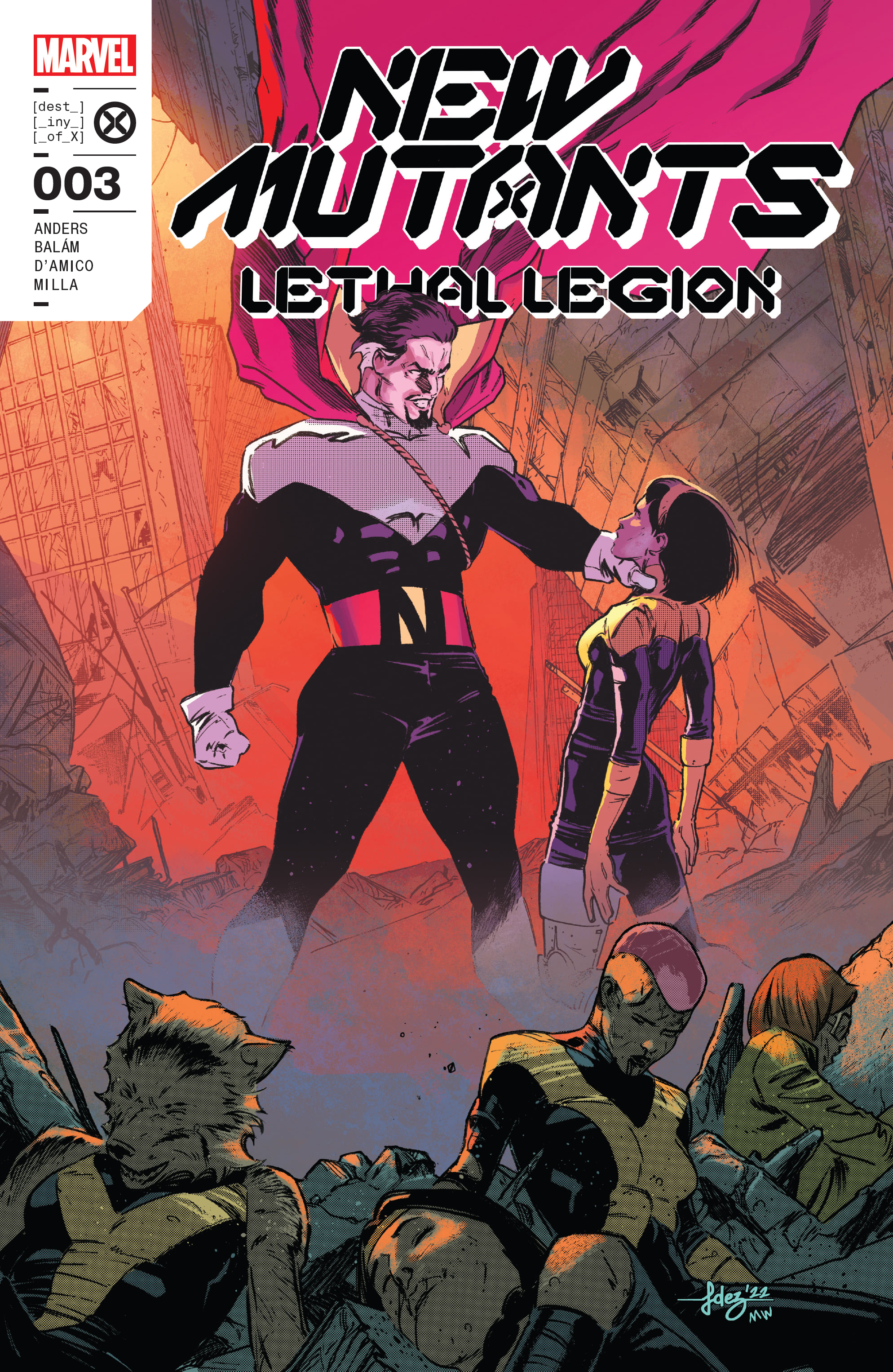 Read online New Mutants Lethal Legion comic -  Issue #3 - 1