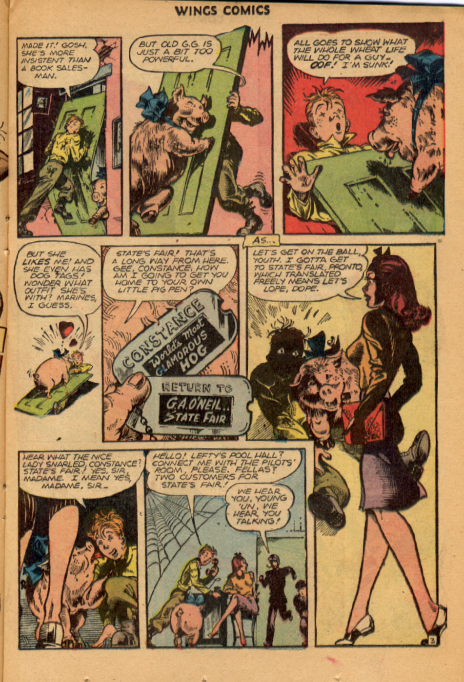 Read online Wings Comics comic -  Issue #72 - 21