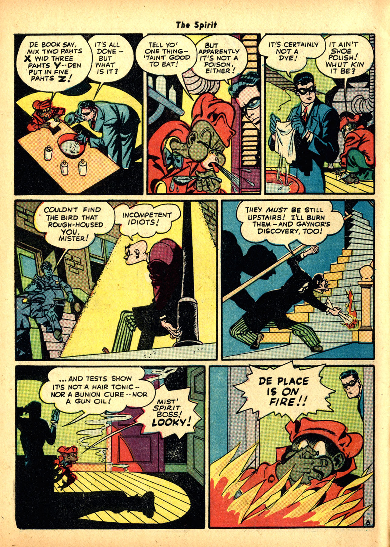 Read online The Spirit (1944) comic -  Issue #6 - 48
