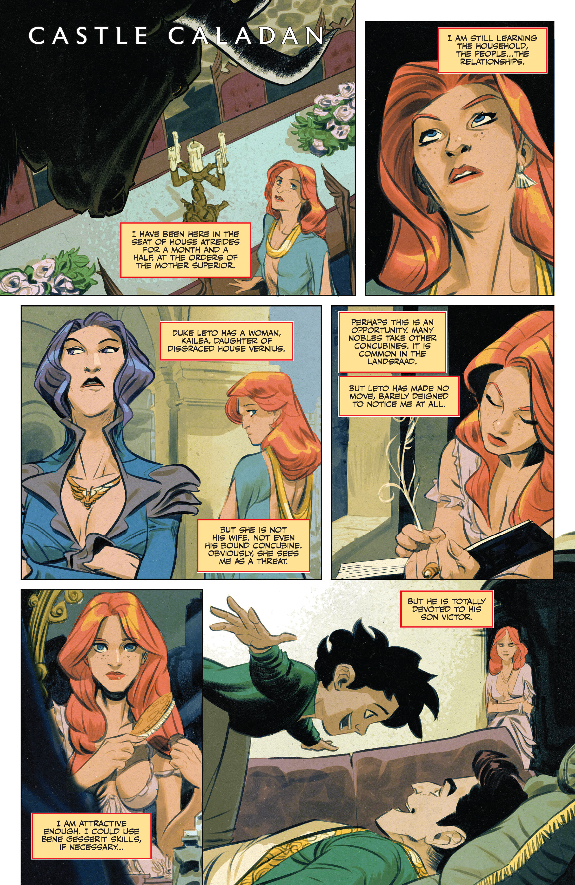 Read online Dune: House Harkonnen comic -  Issue #6 - 9