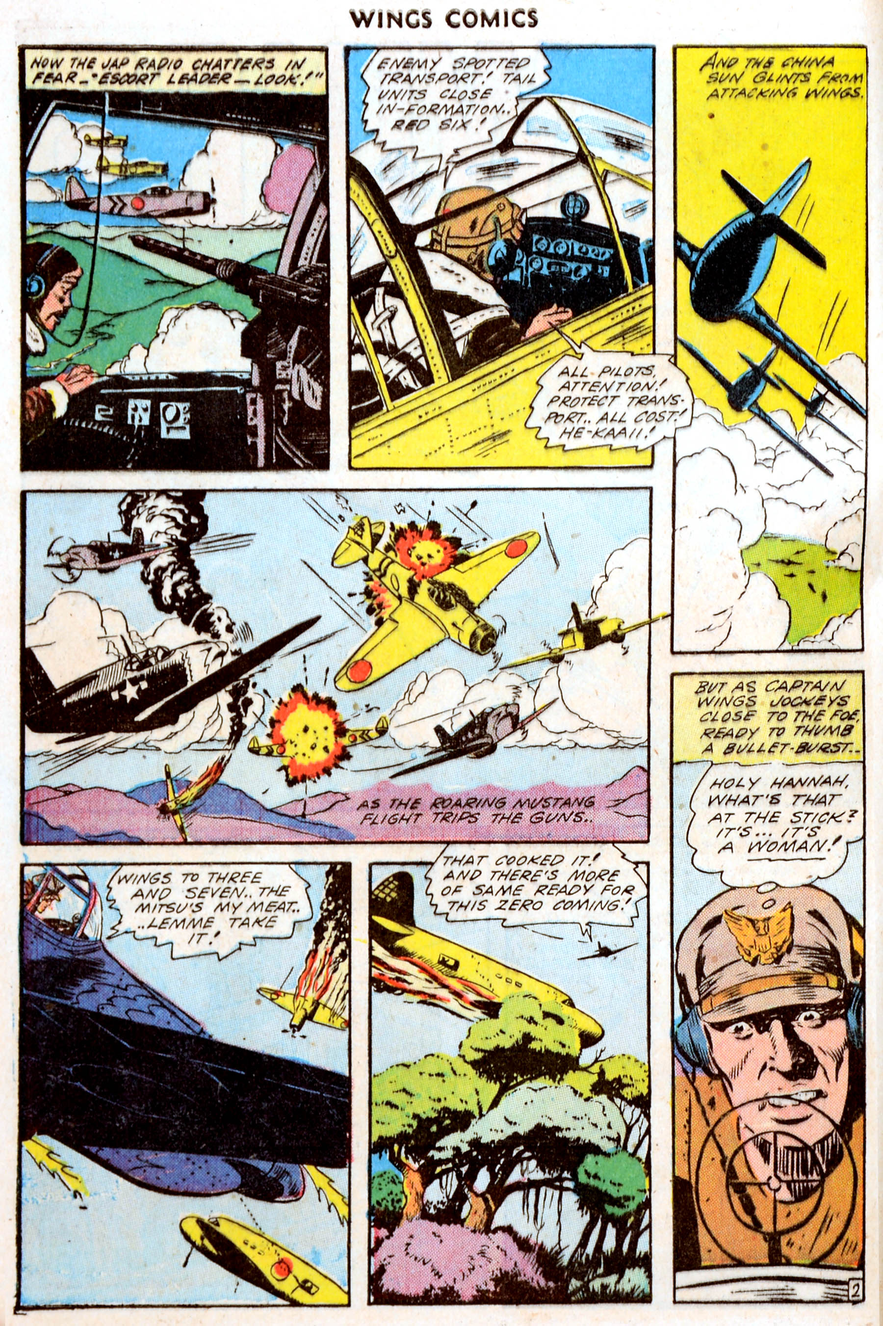 Read online Wings Comics comic -  Issue #47 - 4