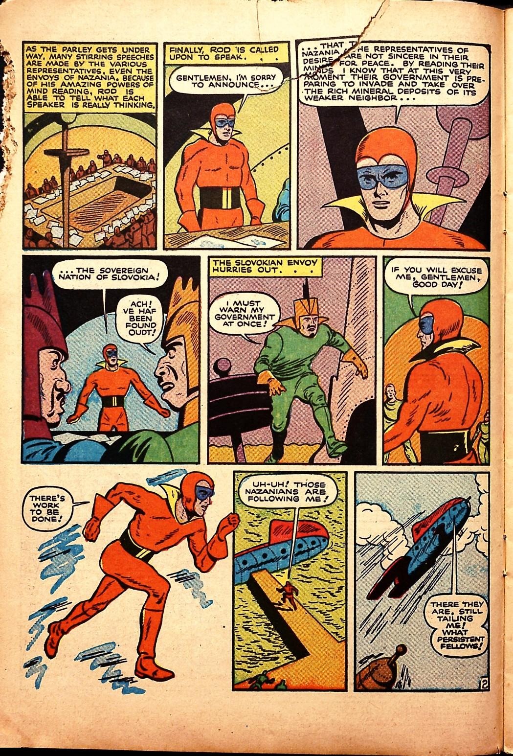 Read online Captain Flight Comics comic -  Issue #10 - 15