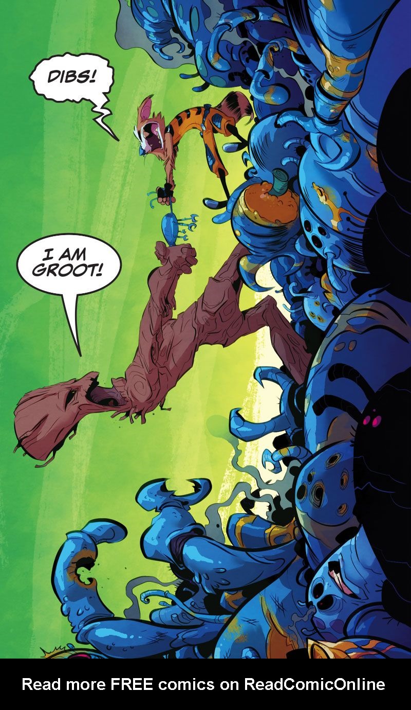Read online Rocket Raccoon & Groot: Tall Tails Infinity Comic comic -  Issue #12 - 34