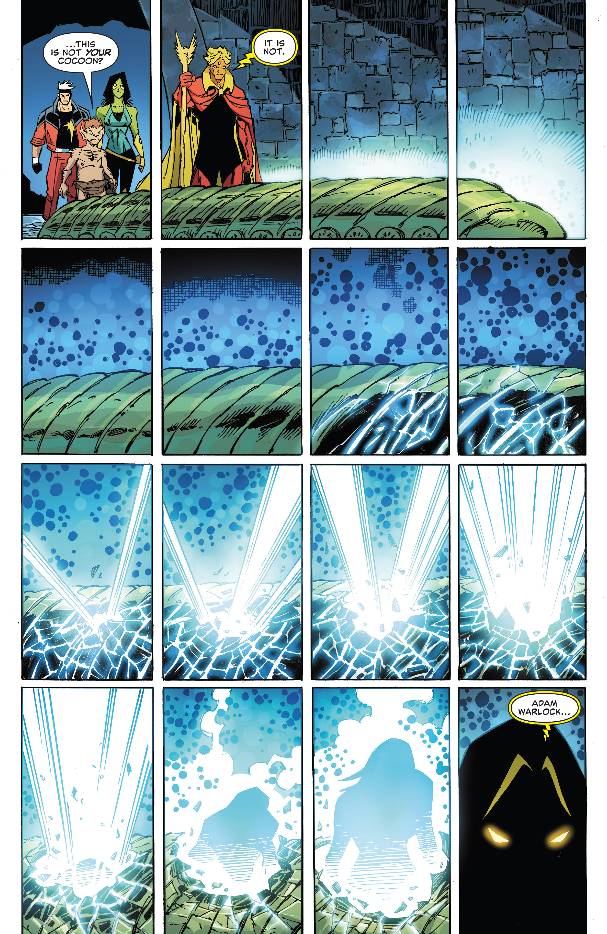 Read online Warlock: Rebirth comic -  Issue #1 - 14