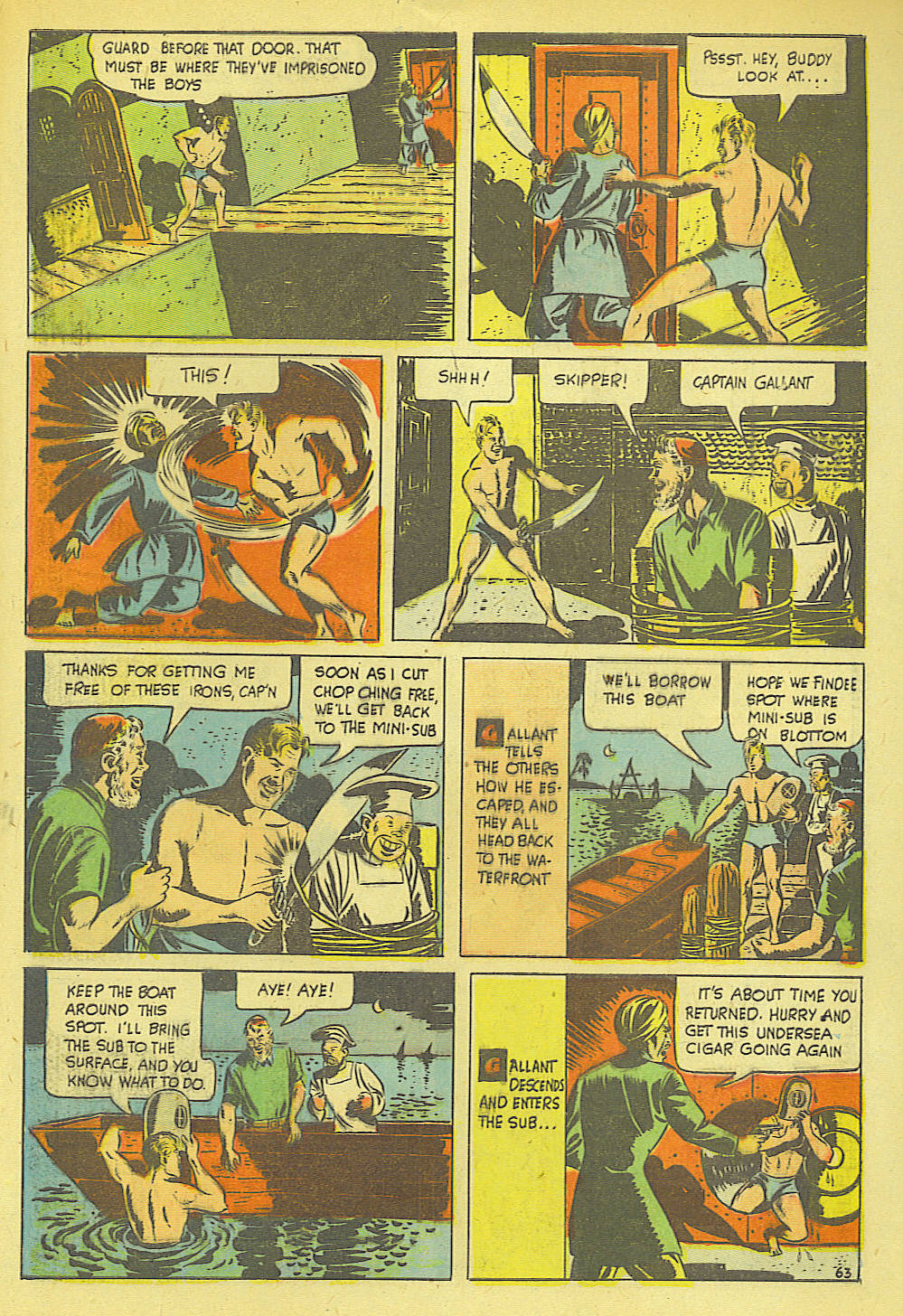 Read online Super-Mystery Comics comic -  Issue #6 - 64