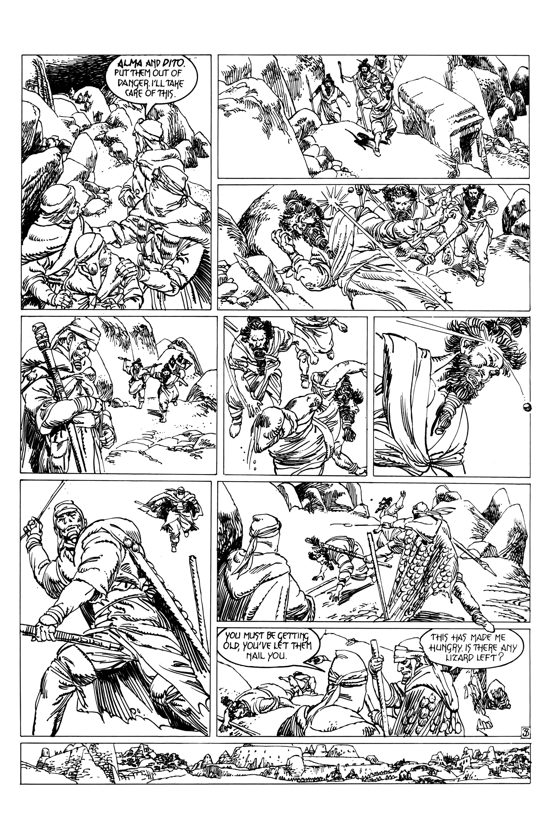 Read online Race Of Scorpions comic -  Issue #1 - 6