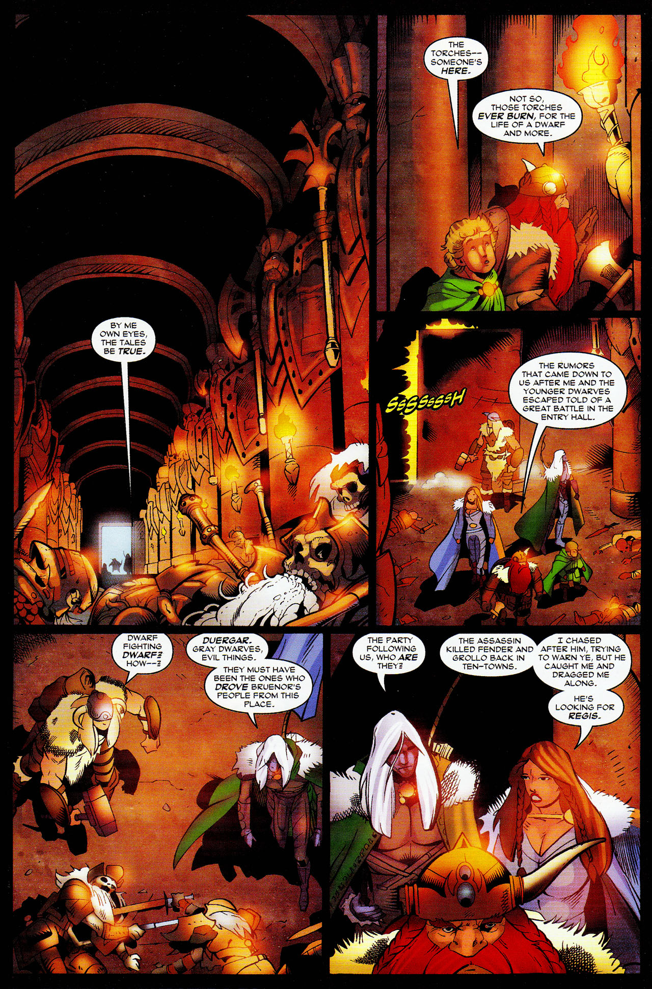 Read online Forgotten Realms: Streams of Silver comic -  Issue #3 - 10