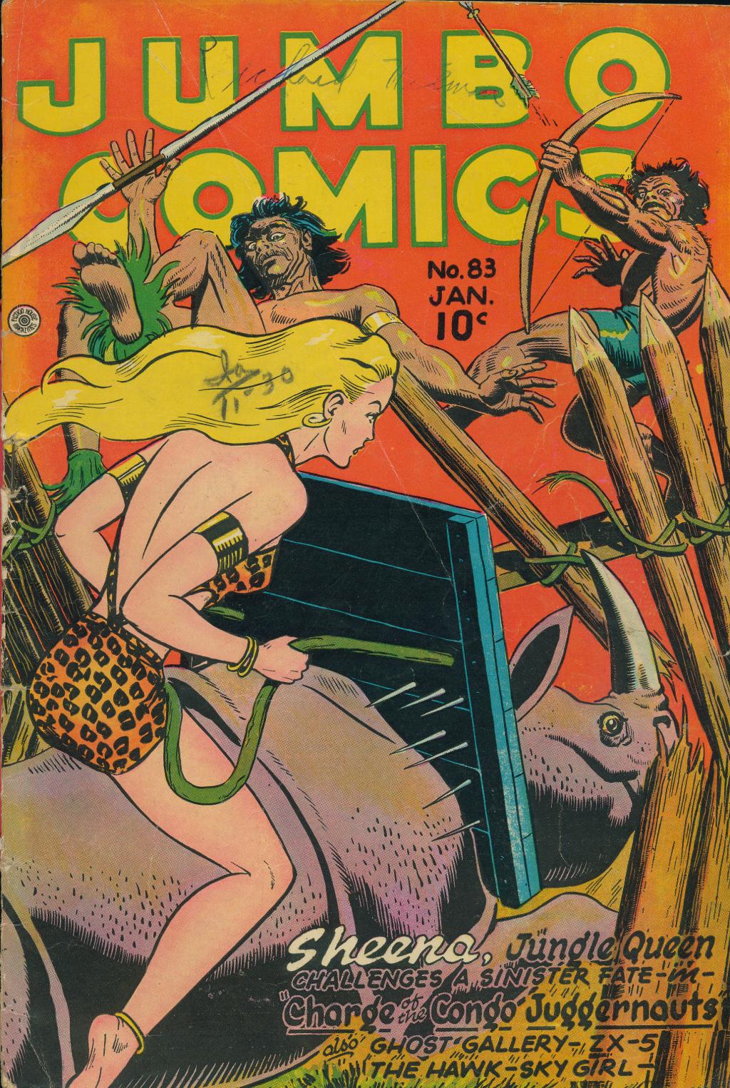 Read online Jumbo Comics comic -  Issue #83 - 1