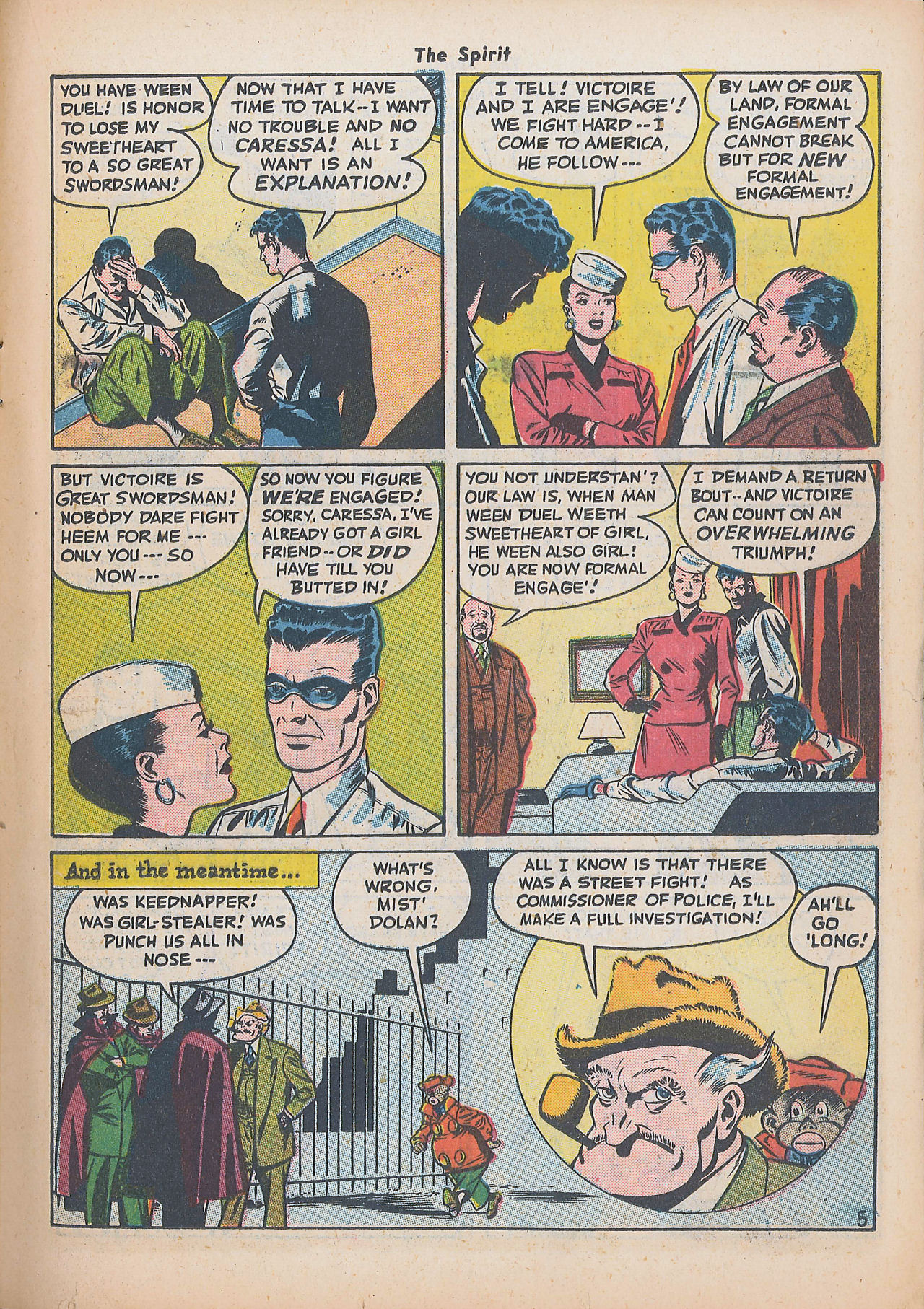 Read online The Spirit (1944) comic -  Issue #9 - 23
