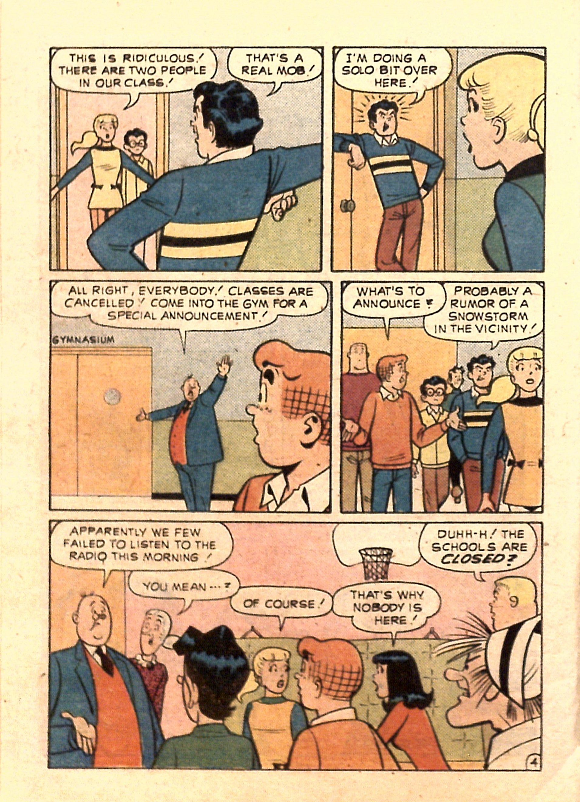 Read online Archie...Archie Andrews, Where Are You? Digest Magazine comic -  Issue #17 - 6