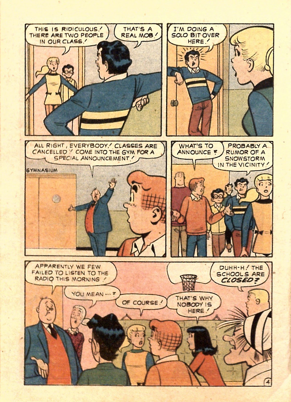 Archie...Archie Andrews, Where Are You? Digest Magazine issue 17 - Page 6