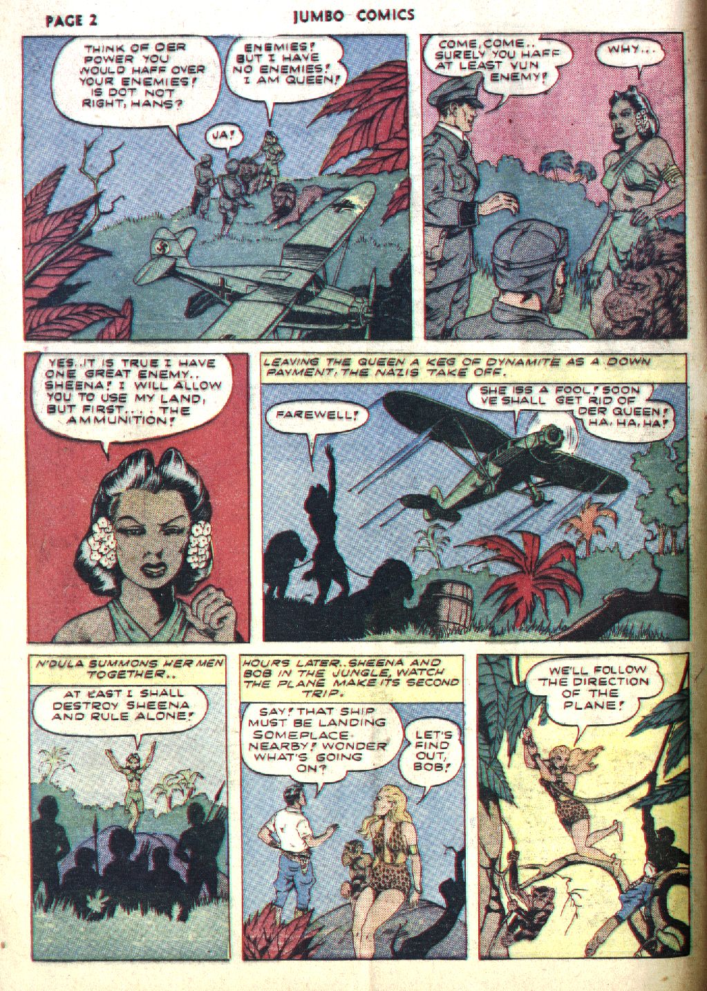 Read online Jumbo Comics comic -  Issue #51 - 6