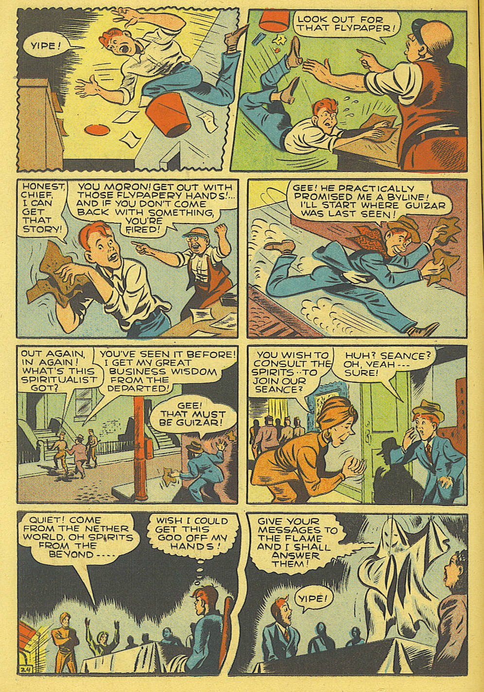 Read online Super-Mystery Comics comic -  Issue #18 - 25