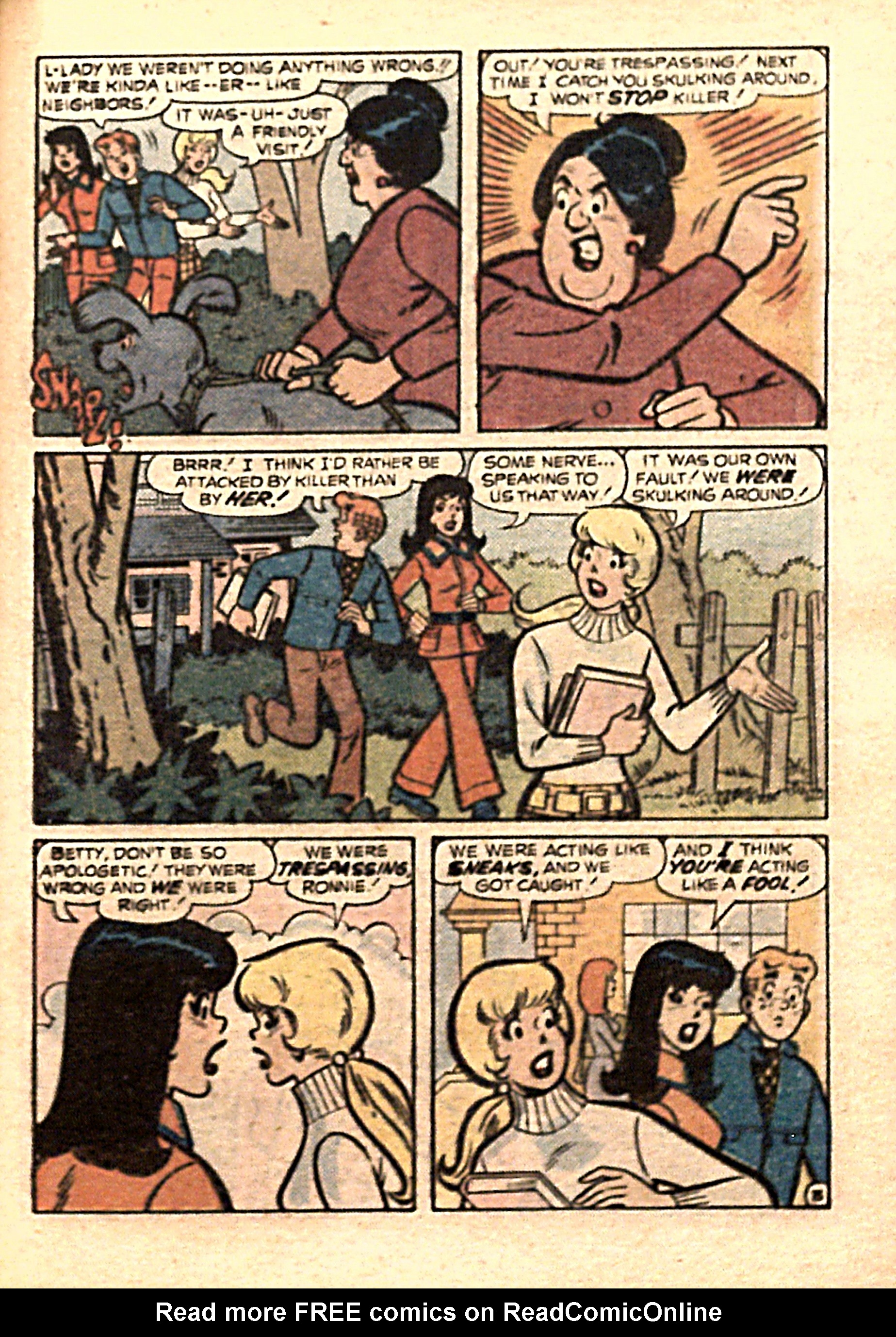 Read online Archie...Archie Andrews, Where Are You? Digest Magazine comic -  Issue #17 - 97