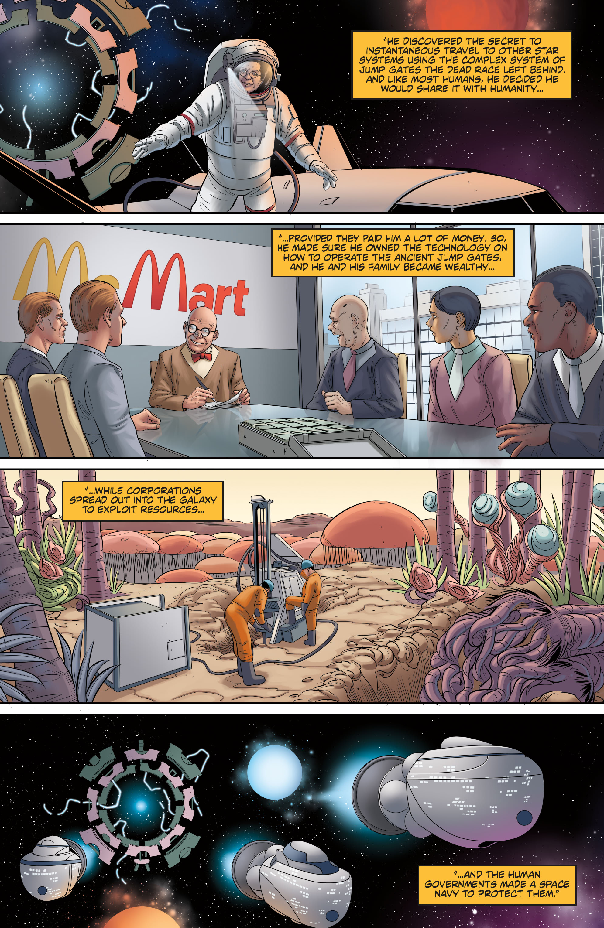 Read online Space Job comic -  Issue #3 - 8