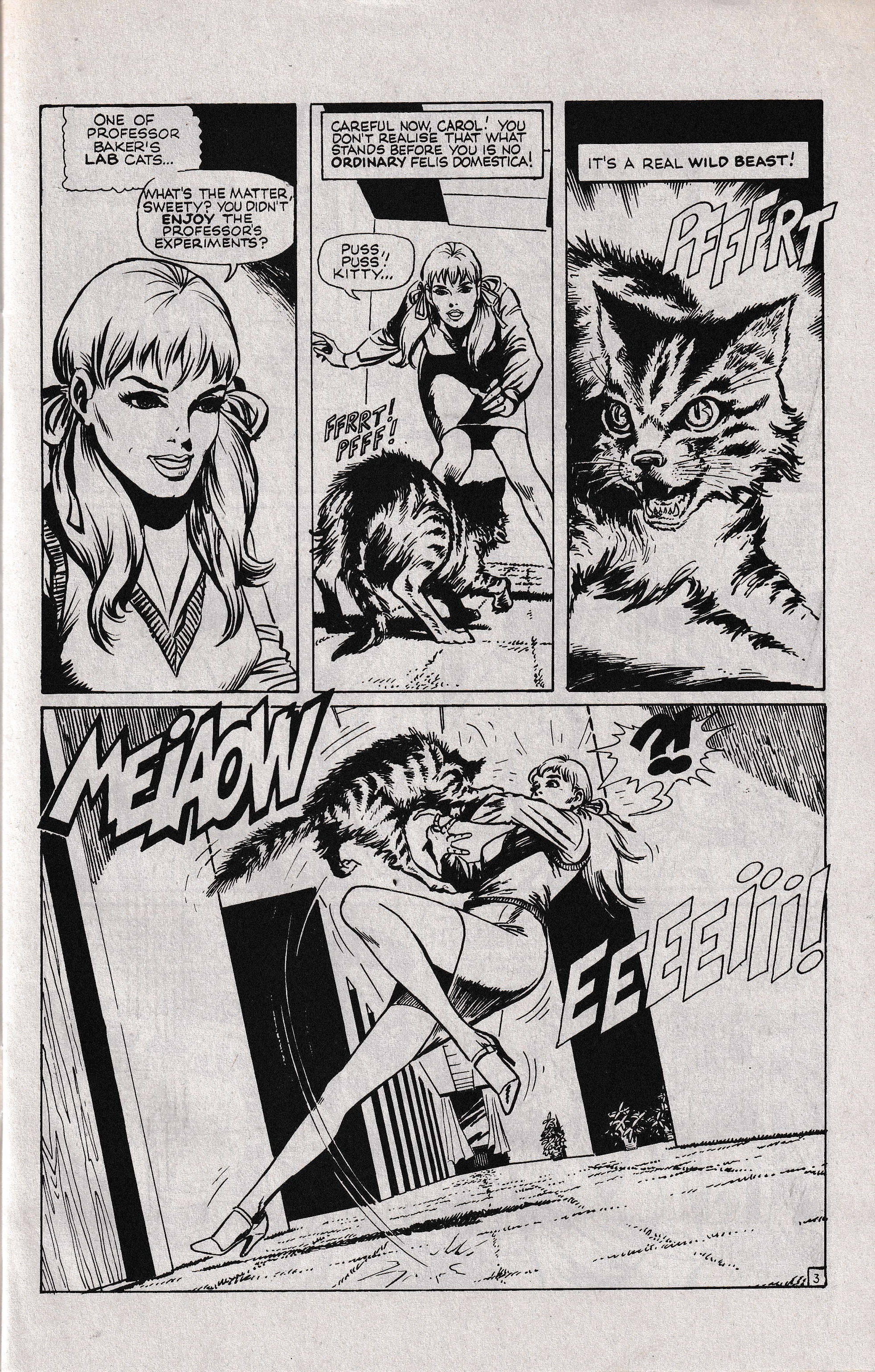 Read online Cat Claw comic -  Issue #1 - 5