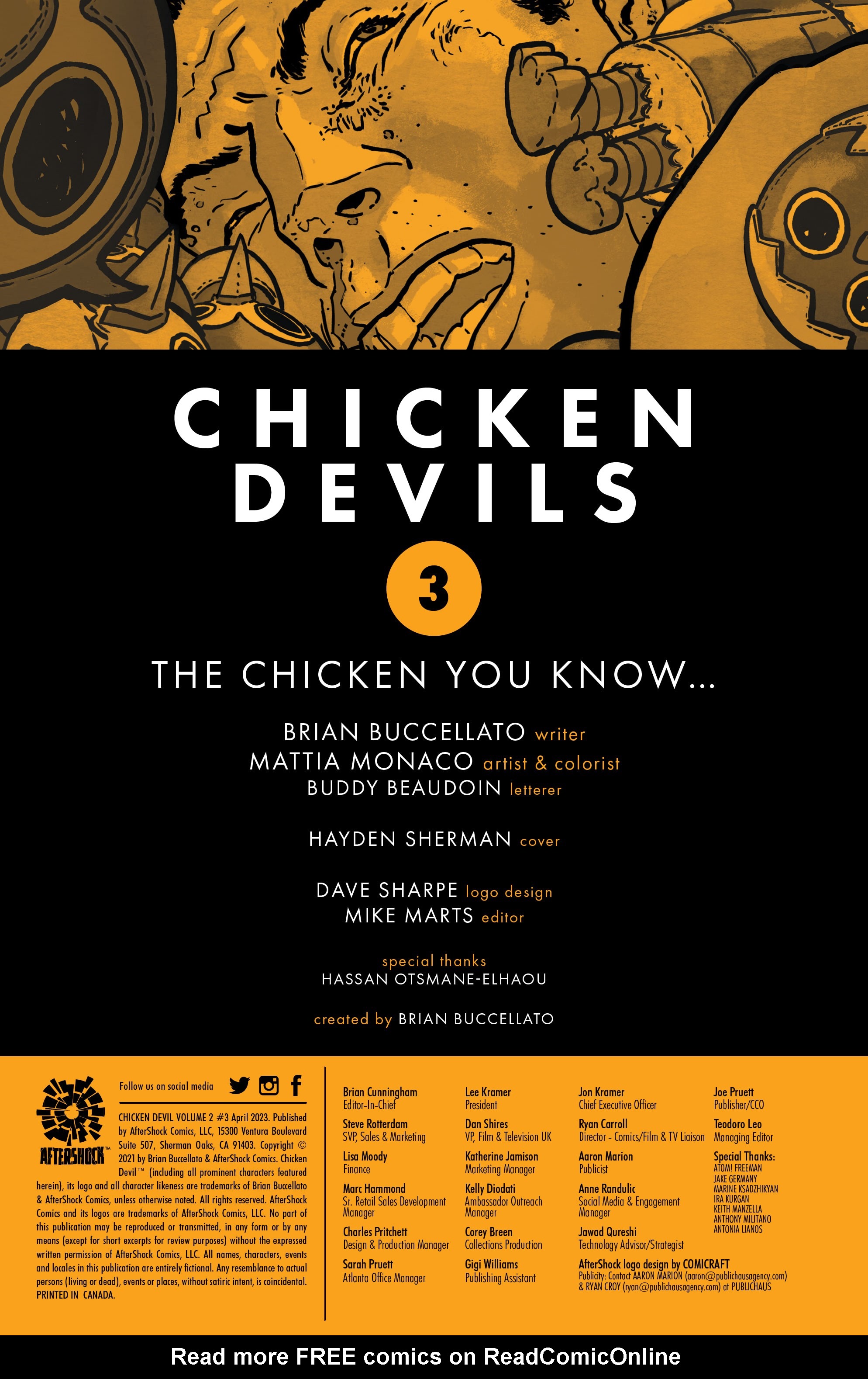 Read online Chicken Devils comic -  Issue #3 - 2