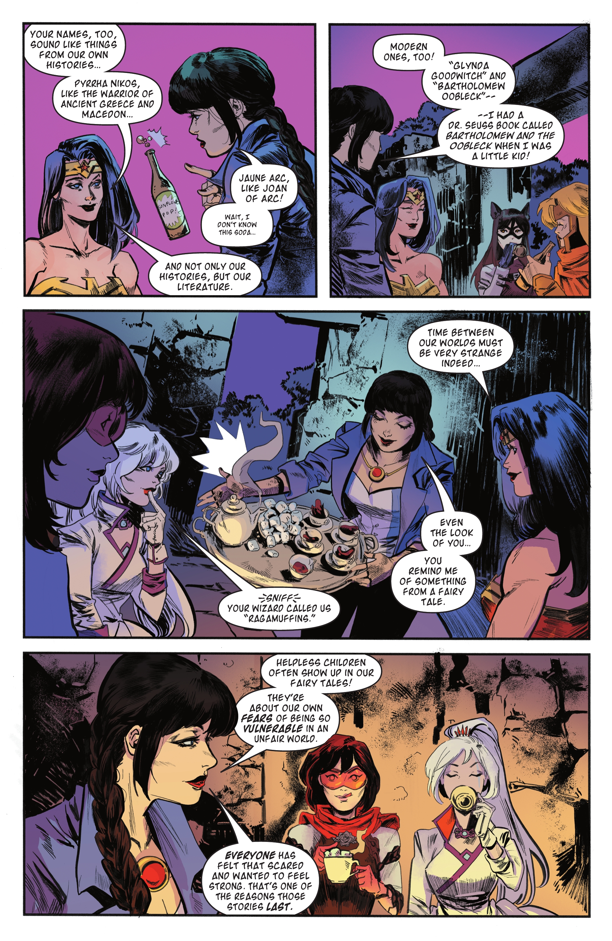 Read online DC/RWBY comic -  Issue #3 - 10