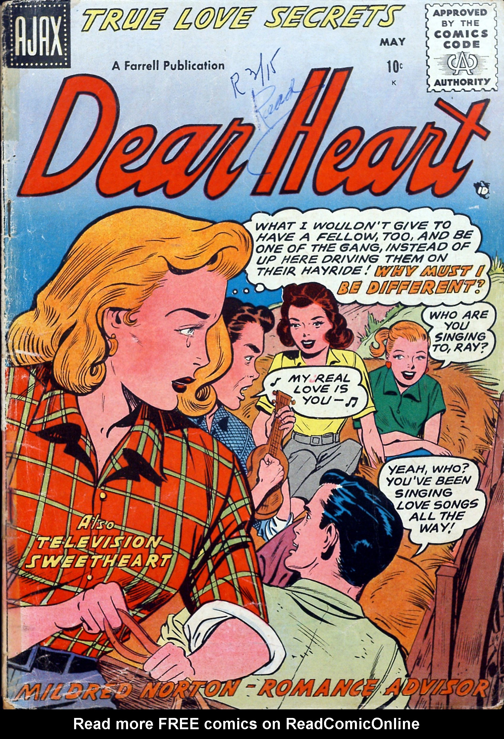 Read online Dear Heart comic -  Issue #15 - 1