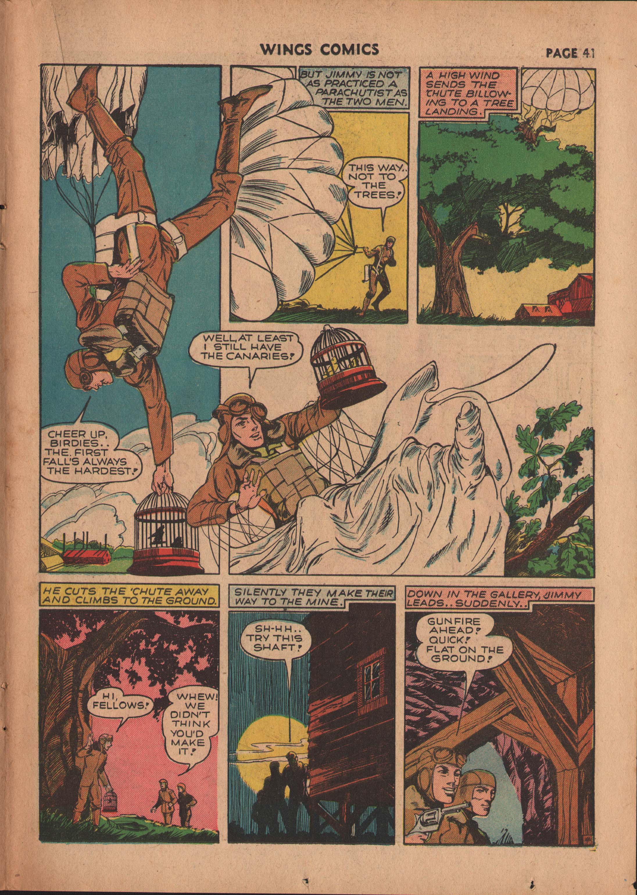 Read online Wings Comics comic -  Issue #13 - 43