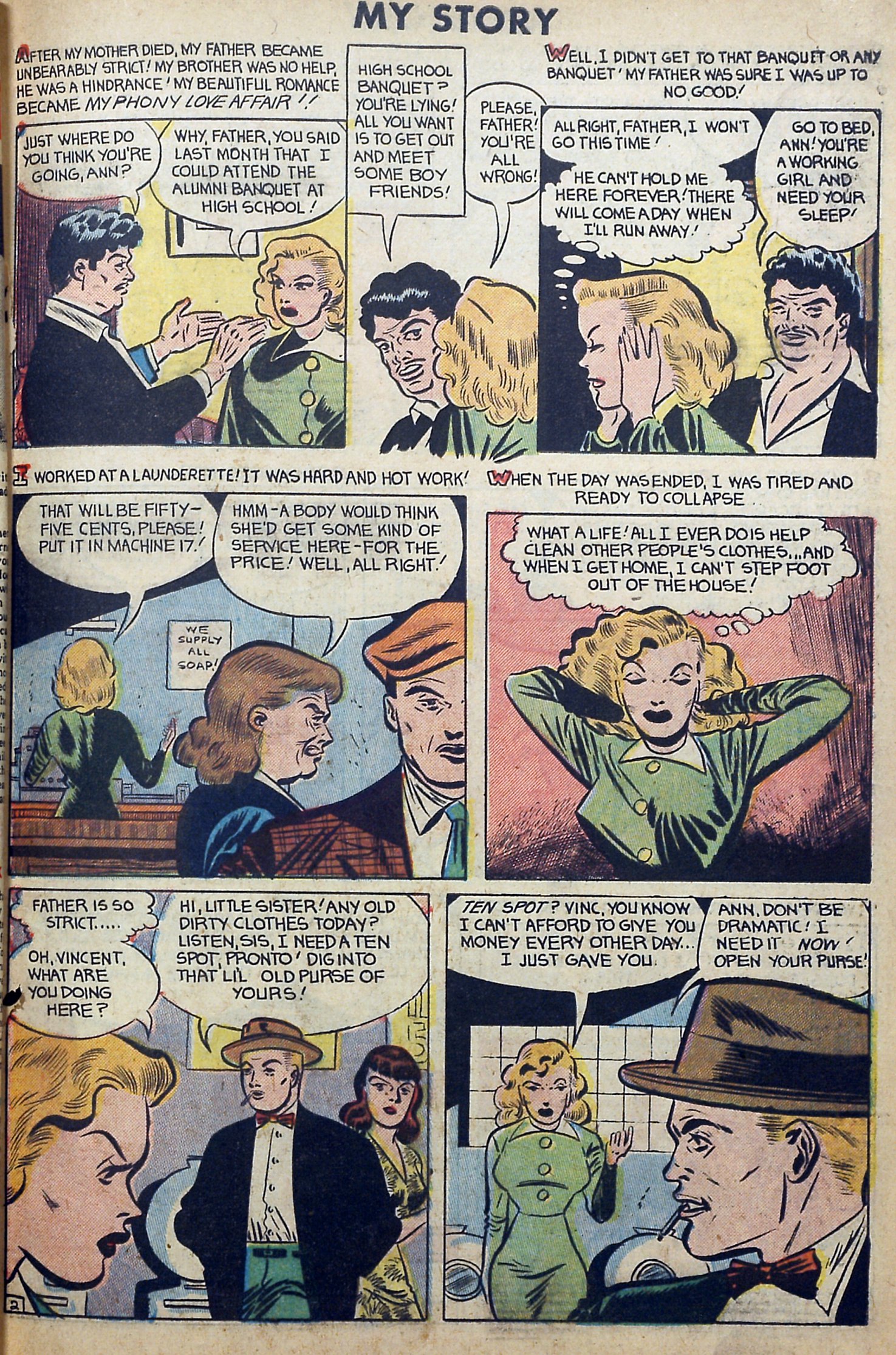 Read online My Story True Romances In Pictures comic -  Issue #11 - 2