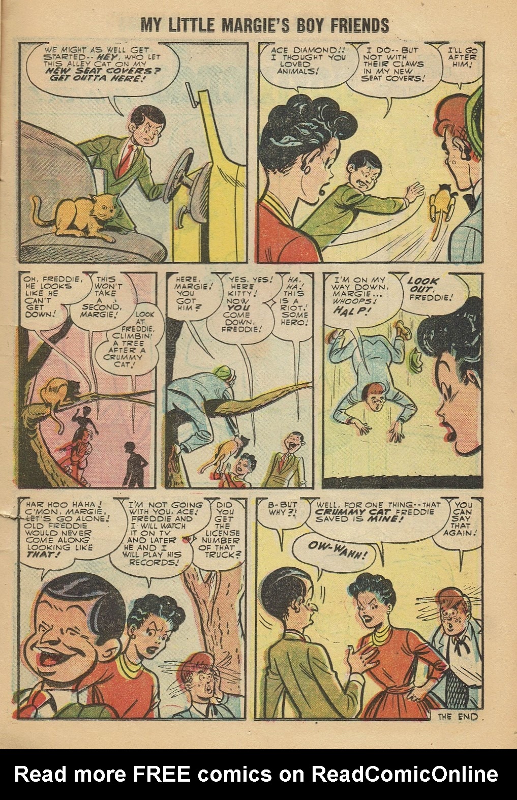 Read online My Little Margie's Boy Friends comic -  Issue #2 - 11