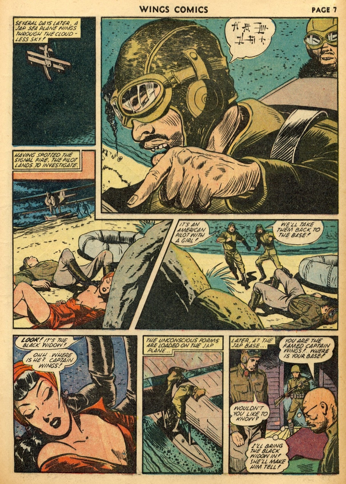 Read online Wings Comics comic -  Issue #29 - 9